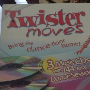 Milton Bradley Twister Moves Game